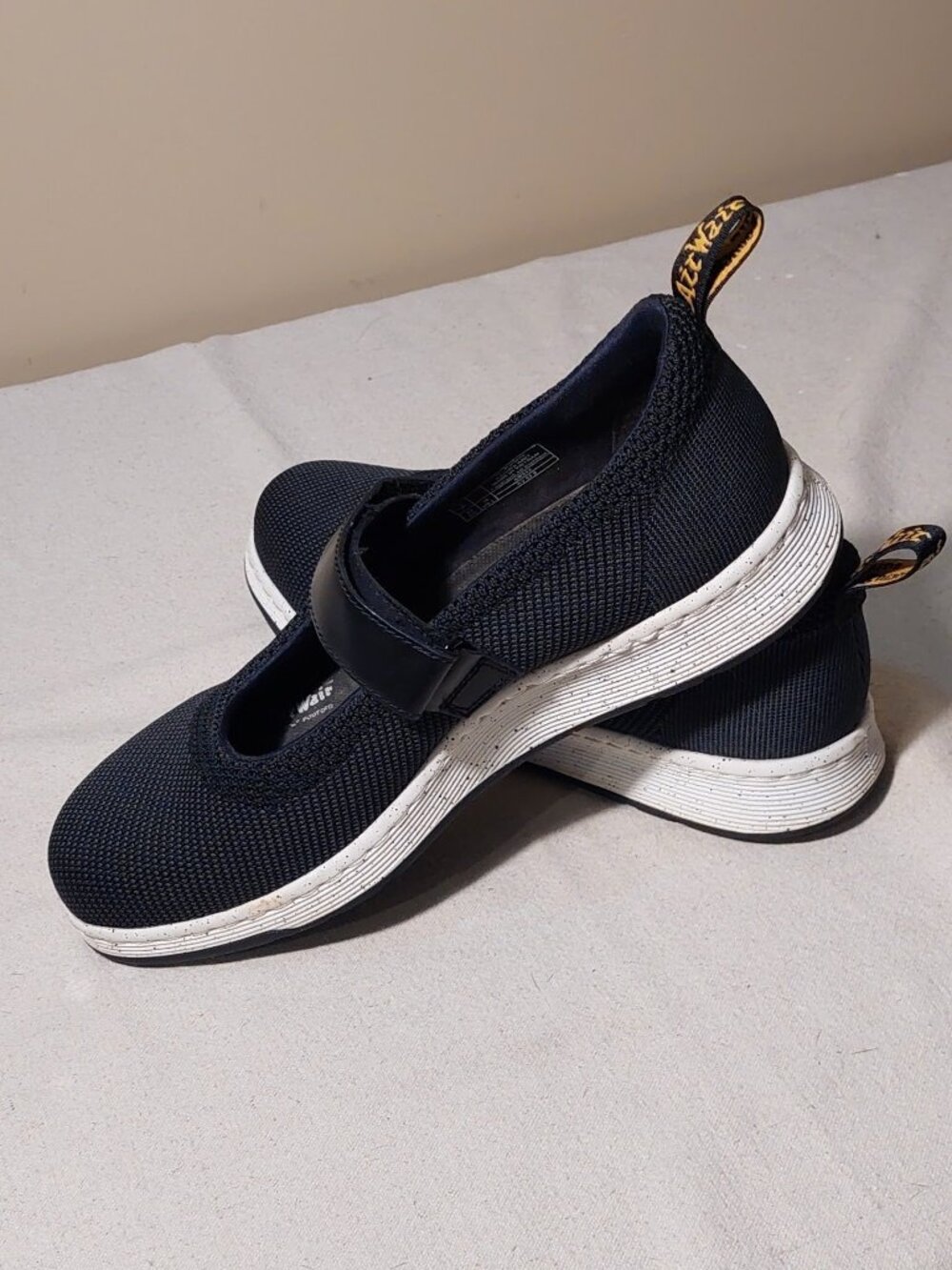 Dr. Martens Black w/Specked White Sole Askins Mary-Janes Size: 10